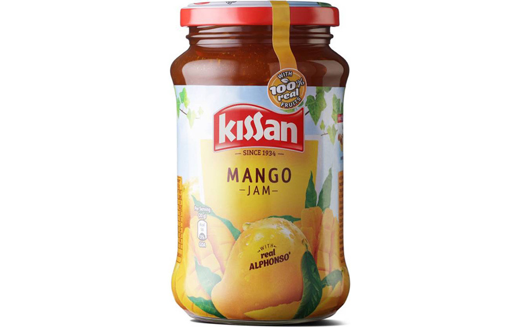 Kissan Mango Jam Glass Jar 490 grams - Reviews | Nutrition